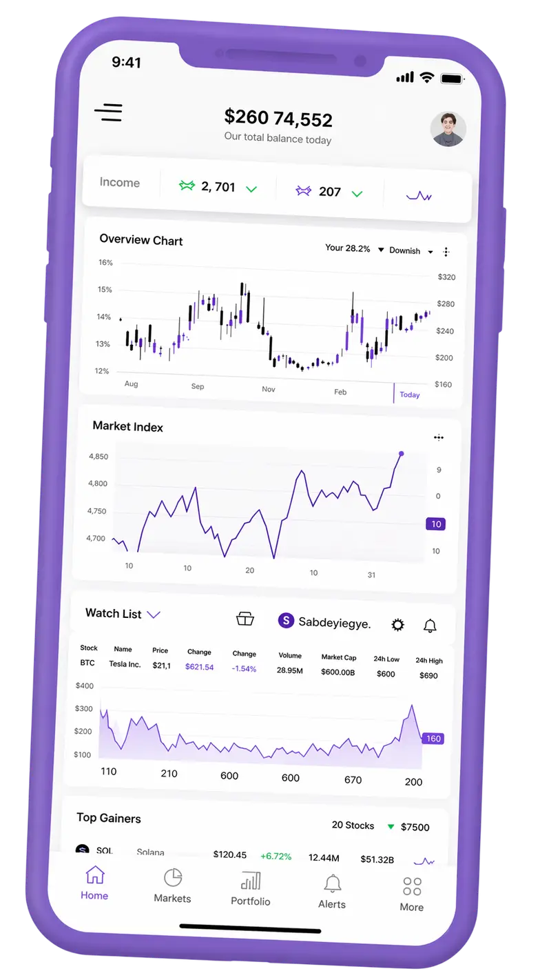 ValoreVivoAI — piattaforma di trading su mobile